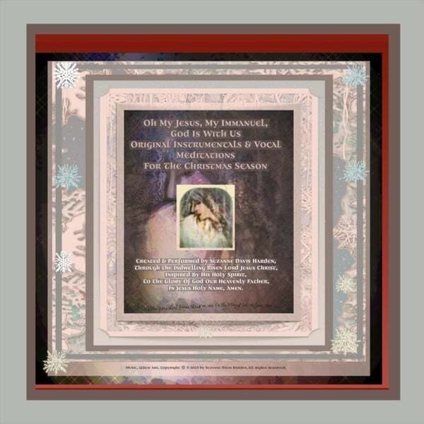 Cover art for Oh My Jesus, My Immanuel, God Is with Us: Original Instrumentals & Vocal Meditations for the Christmas Season